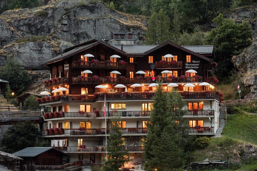 Hotel Edelweiss Blatten Loetschental Exterior photo